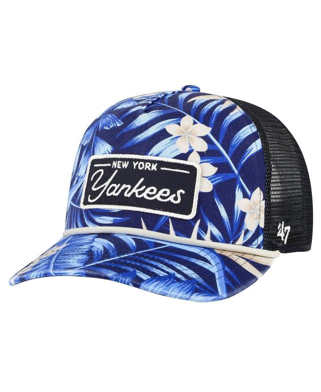 Mens 47 New York Yankees Tropicalia Trucker Hitch Adjustable Hat, Blue Product Image