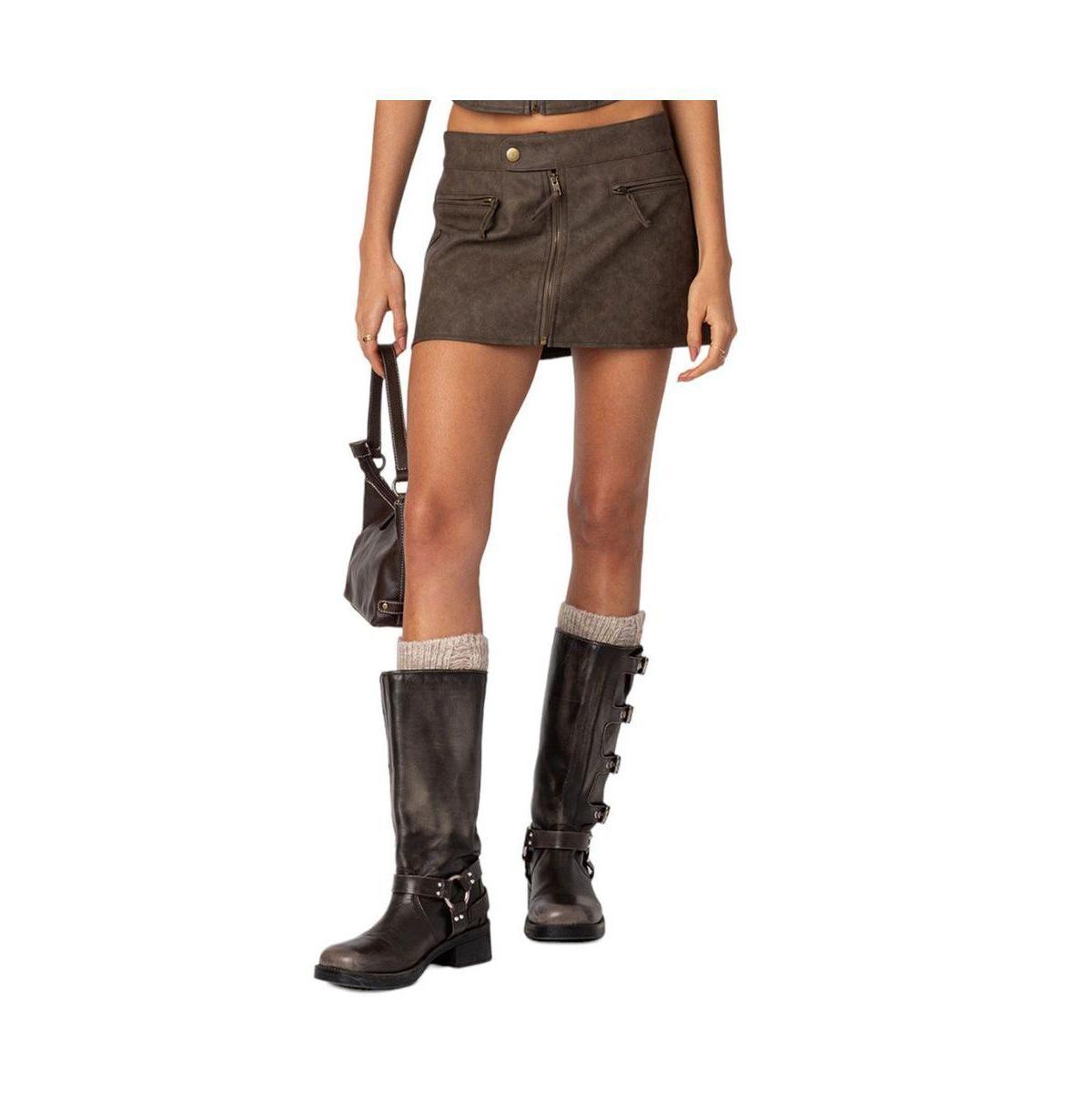 Womens Ziva Mini Skirt product image