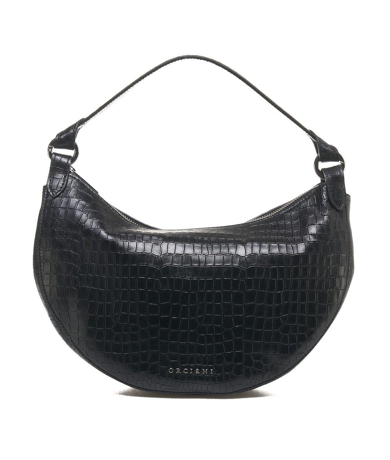 Moon bag in croco look Product Image