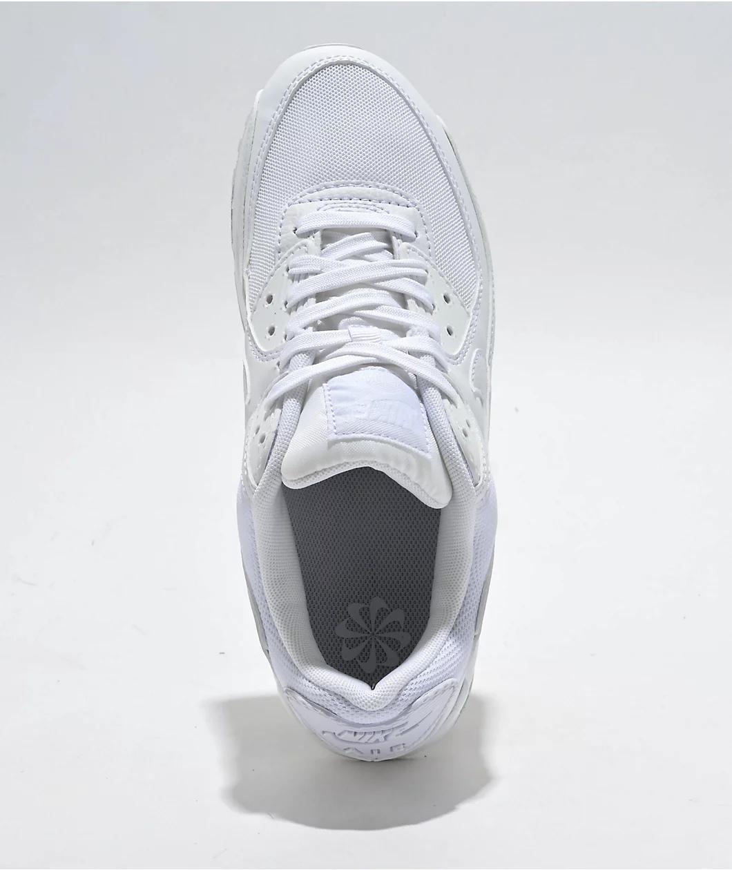 Nike Air Max 90 White Shoes Product Image