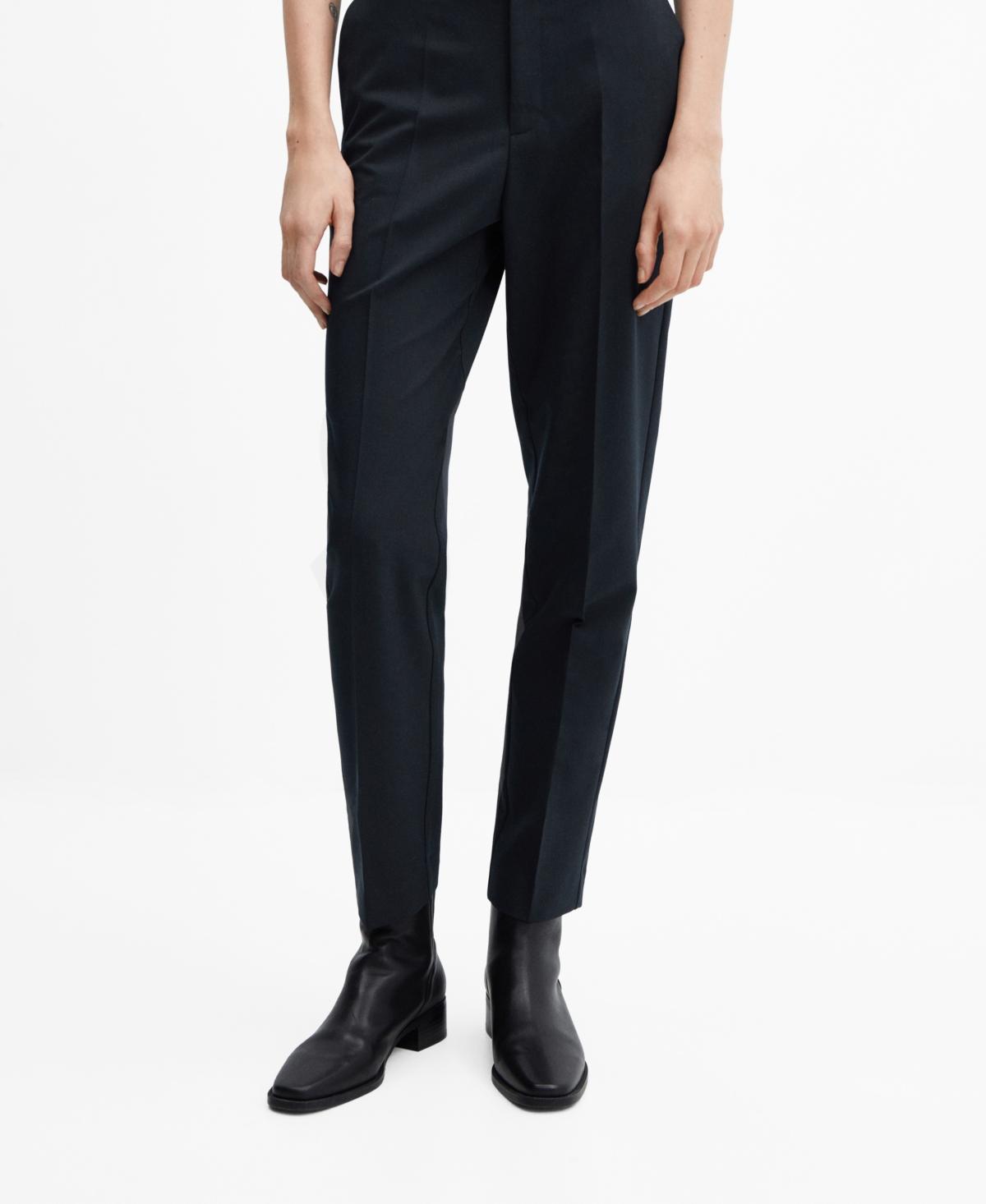 Mango Womens Straight Suit Pants Product Image