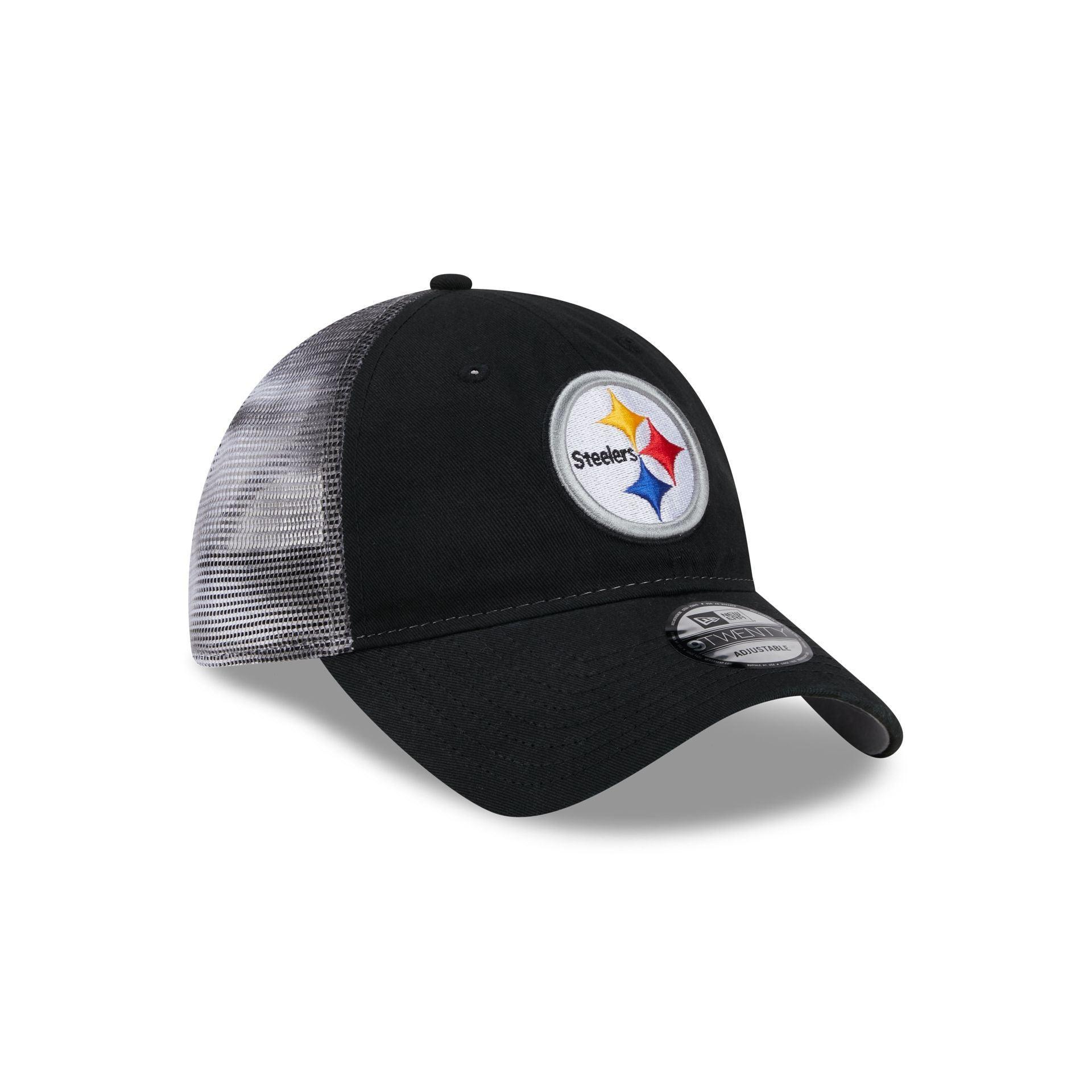 Pittsburgh Steelers Slick 9TWENTY Trucker Hat Male Product Image