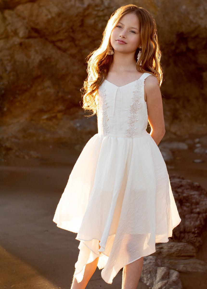 Effie Dress in Cream Product Image