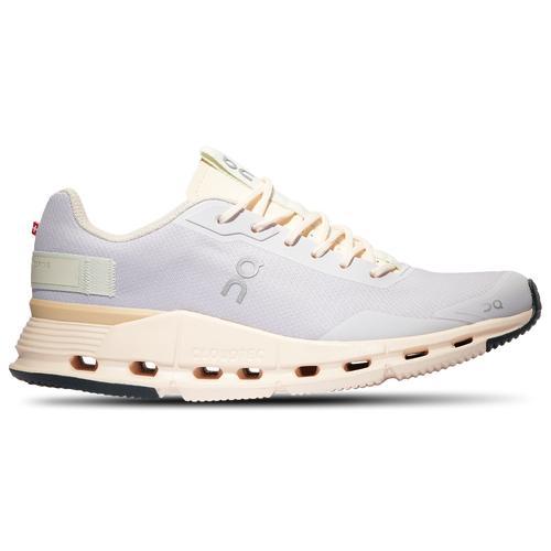 On Womens Cloudnova Form - Running Shoes Fawn/Lavender Product Image