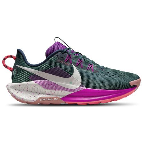 Nike Womens Reactx Pegasus Trail 5 - Running Shoes Armory Navy/Phantom/Vivid Grape Product Image