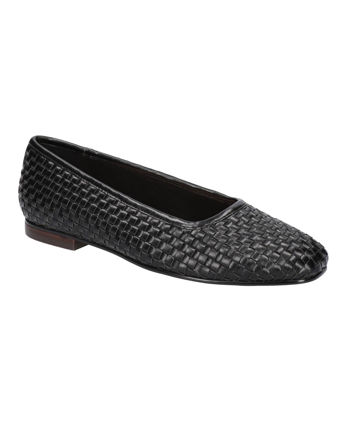 Bella Vita Womens Kimiko Square Toe Flats Product Image