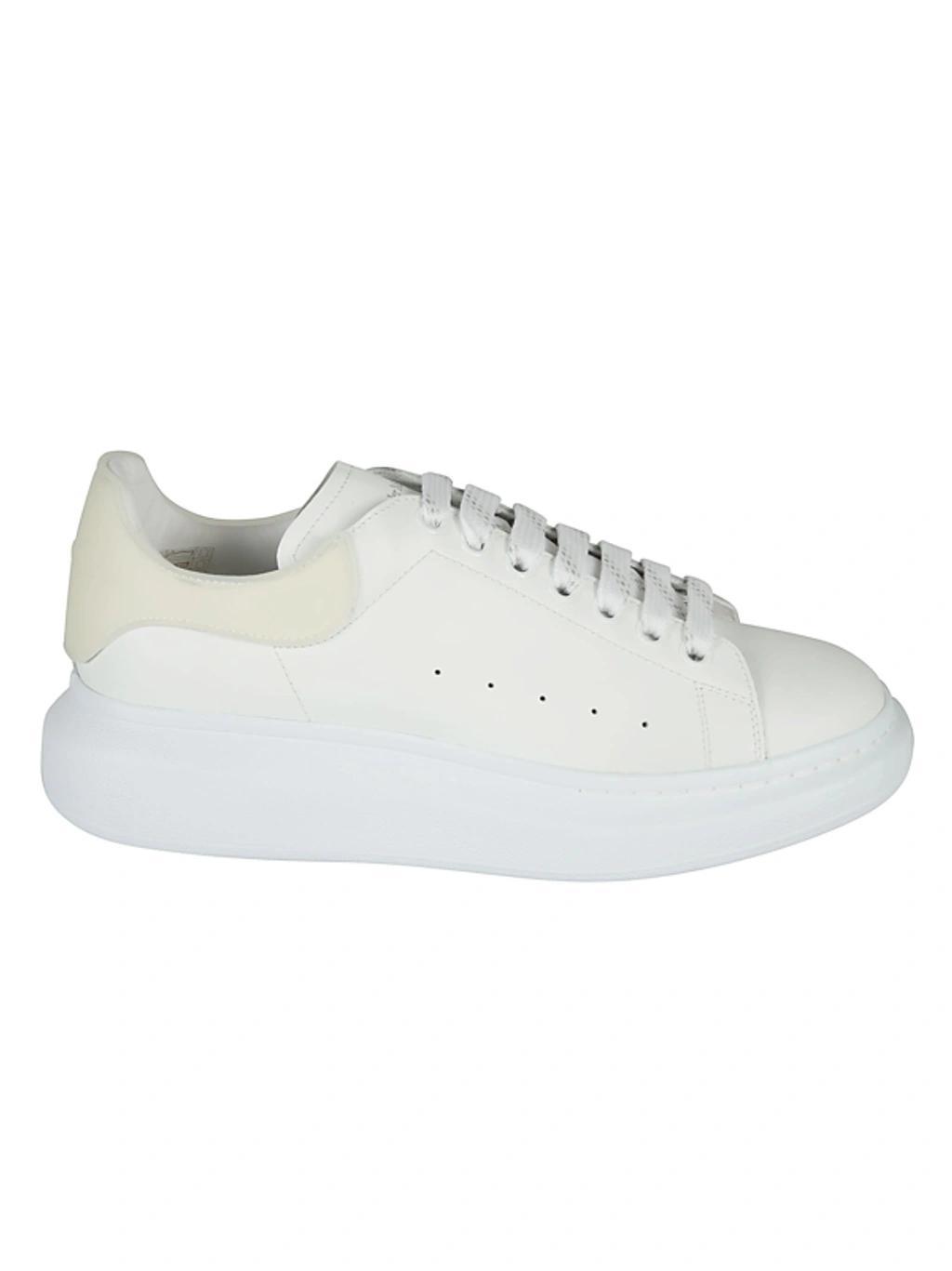 Logo Detailed Low Top Sneakers In White Product Image