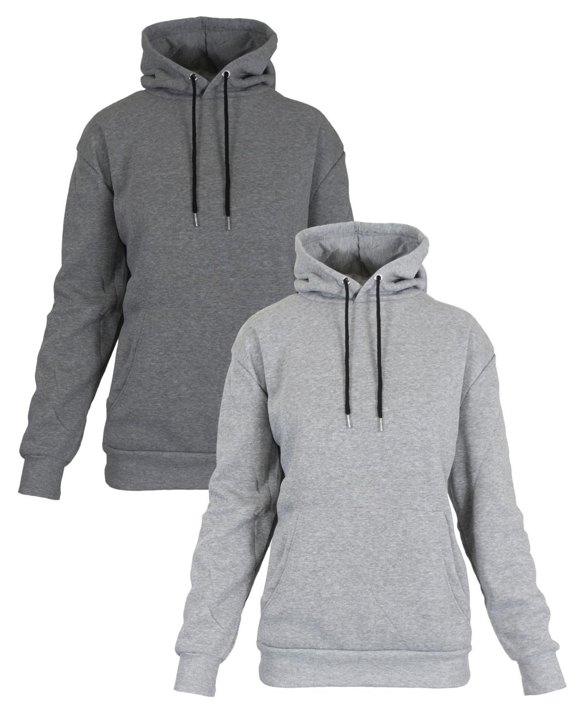 Galaxy By Harvic Womens Heavyweight Loose Fit Fleece Lined Pullover Hoodie Set, 2 Piece Product Image