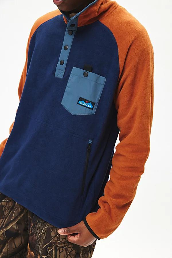 KAVU Tennaway Mock Neck Fleece Pullover Sweatshirt Mens at Urban Outfitters Product Image