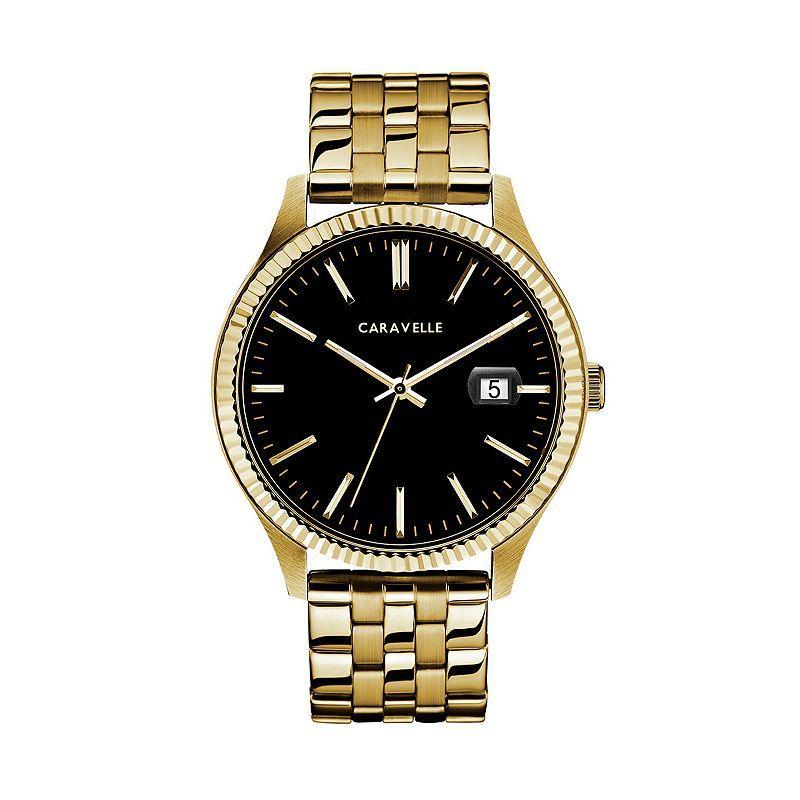 Caravelle by Bulova Mens Stainless Steel Watch - 44B121 Gold Tone Product Image