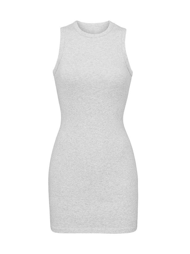 SKIMS Stretch Cotton Rib Tank Dress Product Image