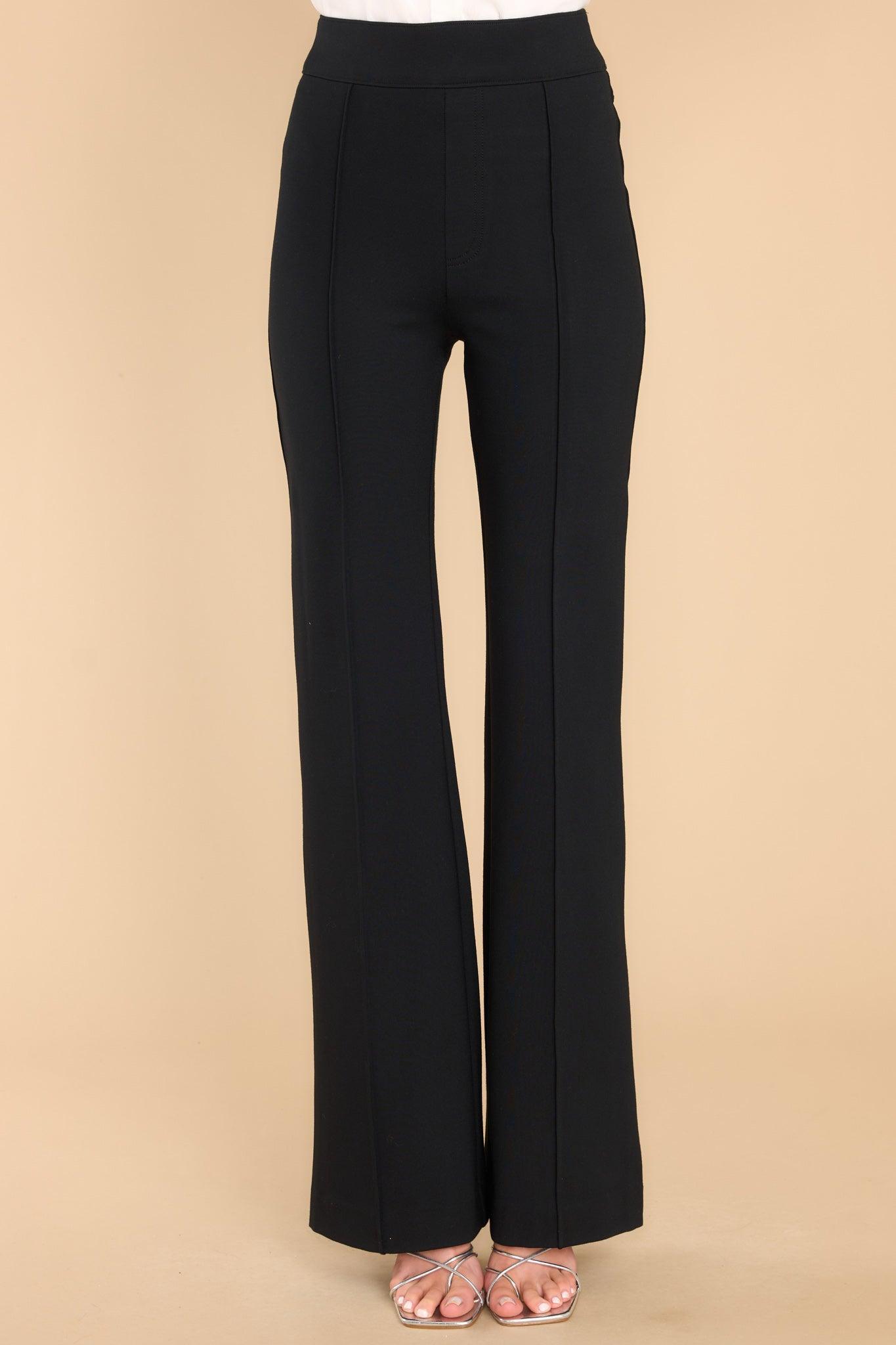 Spanx The Perfect Black Hi-Rise Flare Pants Product Image