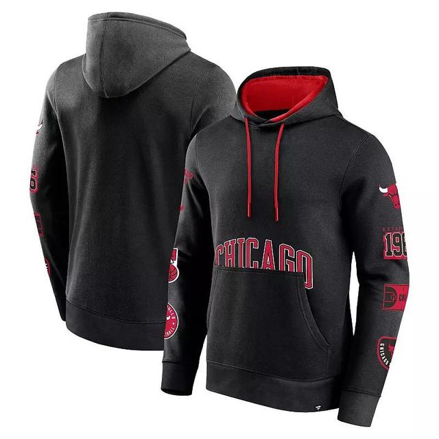 Mens Fanatics Branded Chicago Bulls Home Court Pullover Hoodie Product Image