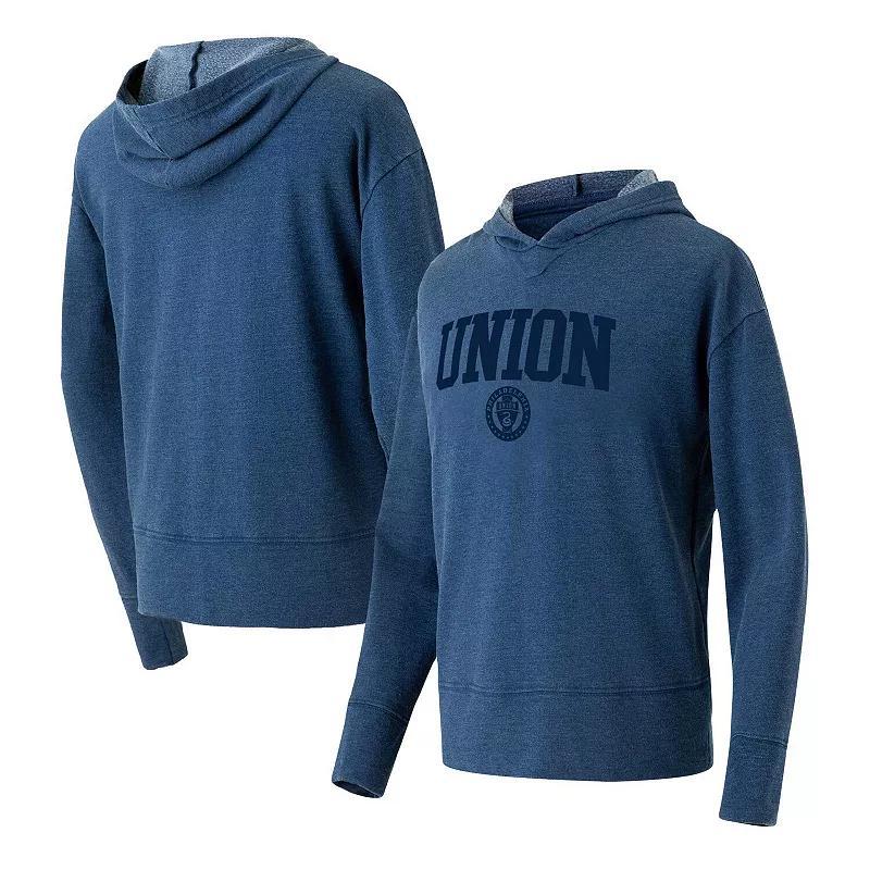 Womens Concepts Sport Navy Philadelphia Union Volley Hoodie Long Sleeve T-Shirt Uni Blue Product Image