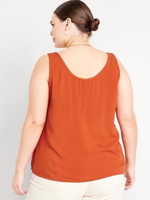 Sleeveless Shell Tank Product Image