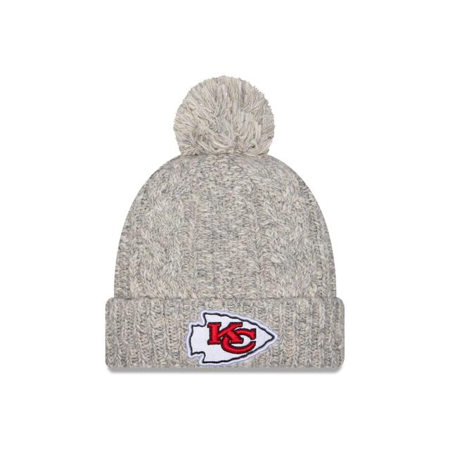 Kansas City Chiefs Shimmer Pom Knit Hat Male Product Image