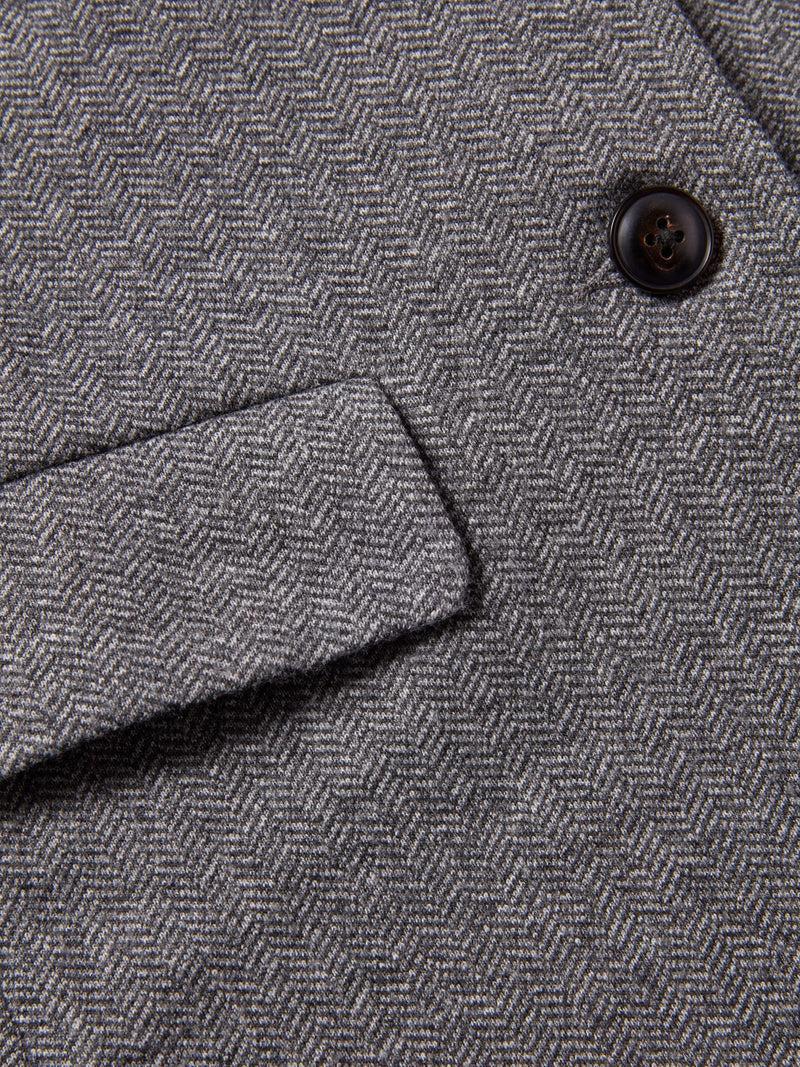 Inlet Herringbone Blazer - Steel Rock Herringbone Product Image