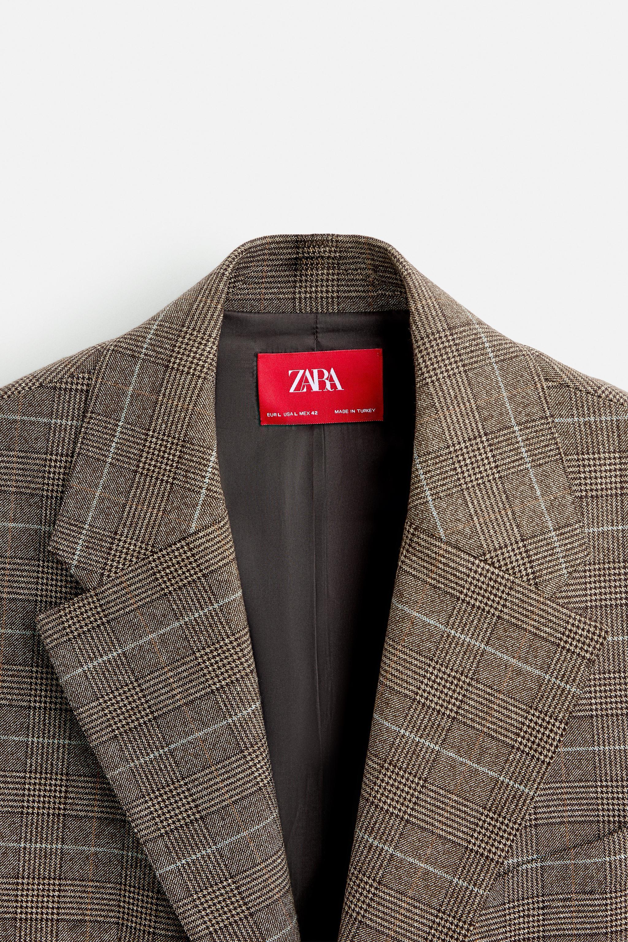 PLAID BLAZER X HARRY LAMBERT Product Image