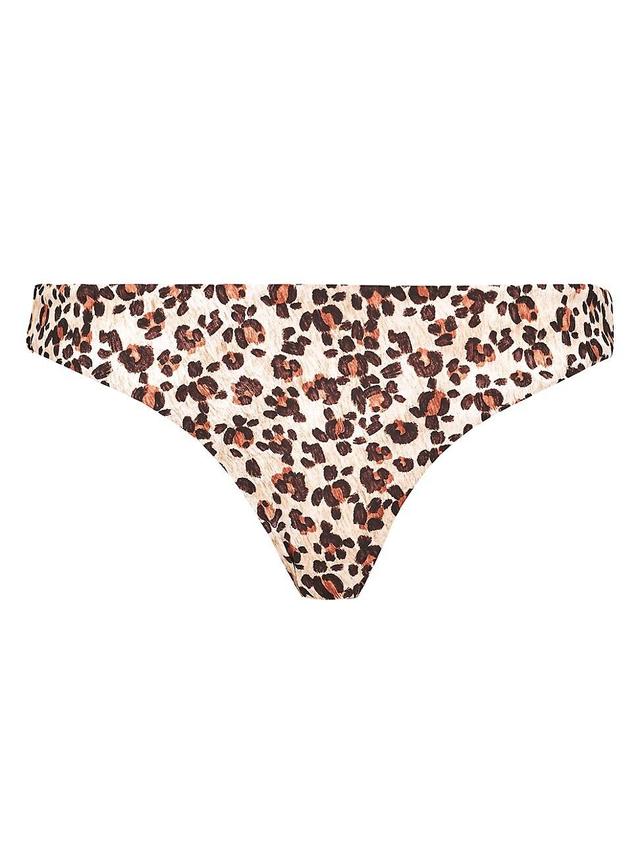 Womens Turtles Leopard Bikini Bottom Product Image