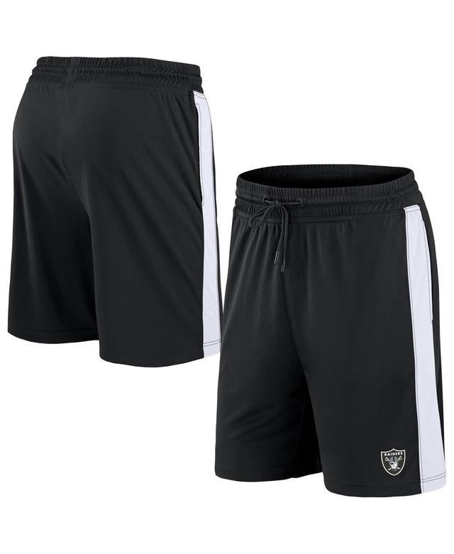 Mens Fanatics Black Las Vegas Raiders Break It Loose Shorts Product Image