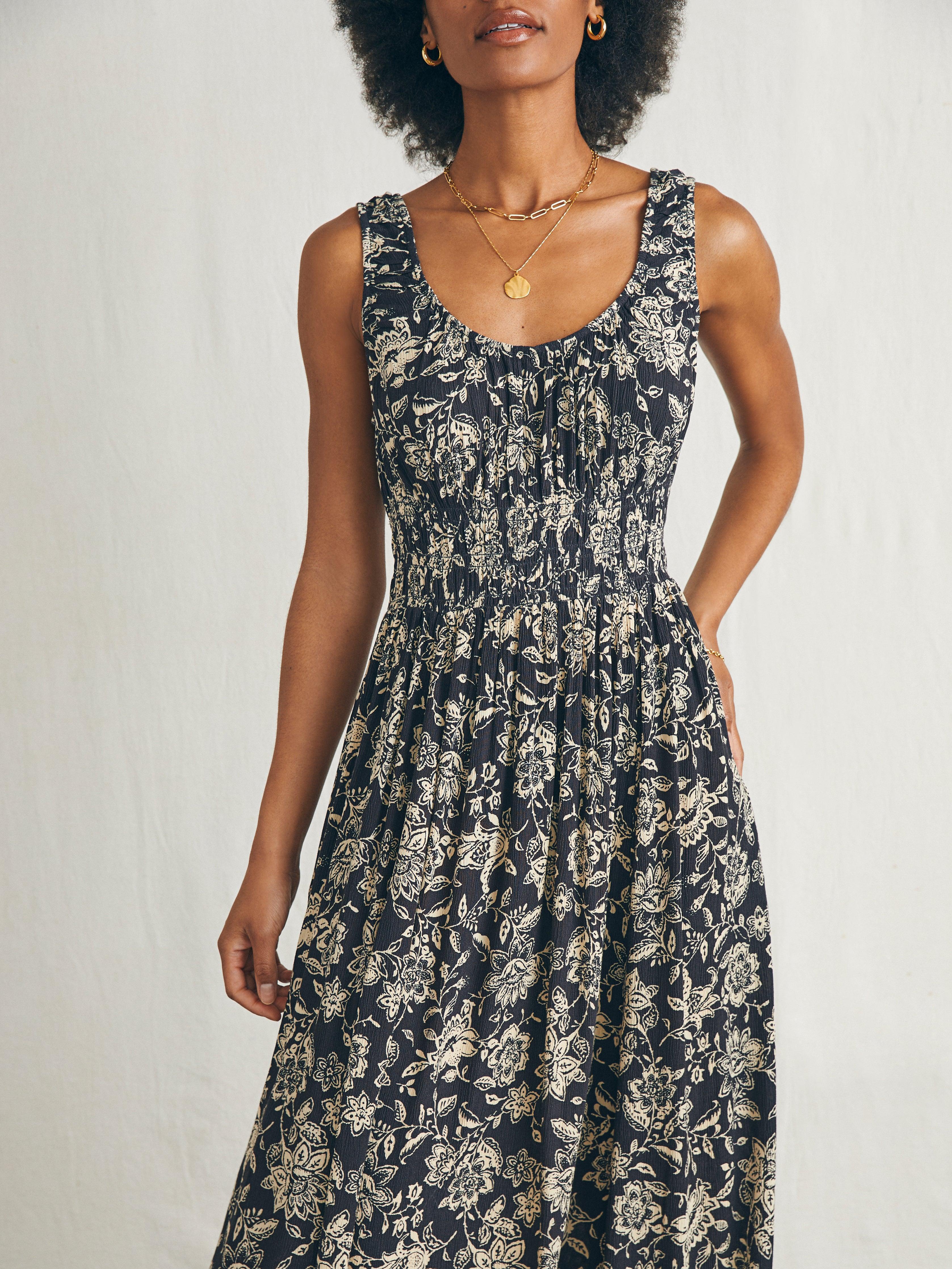 Sunseeker Midi Dress - Charcoal Chiyoda Floral Female Product Image