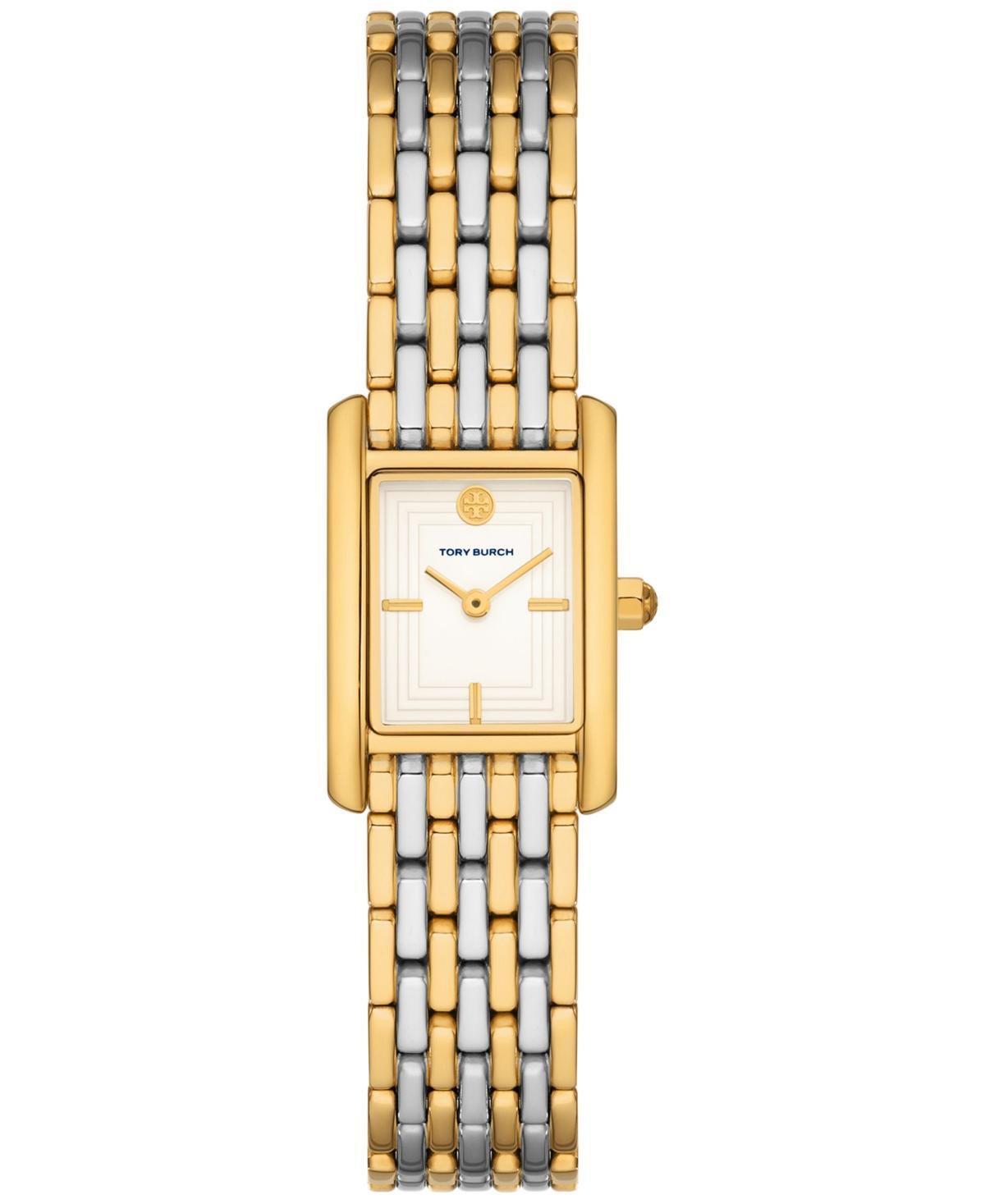 Tory Burch Eleanor Two-Tone Stainless Steel Bracelet Watch, 19mm x 28mm Product Image