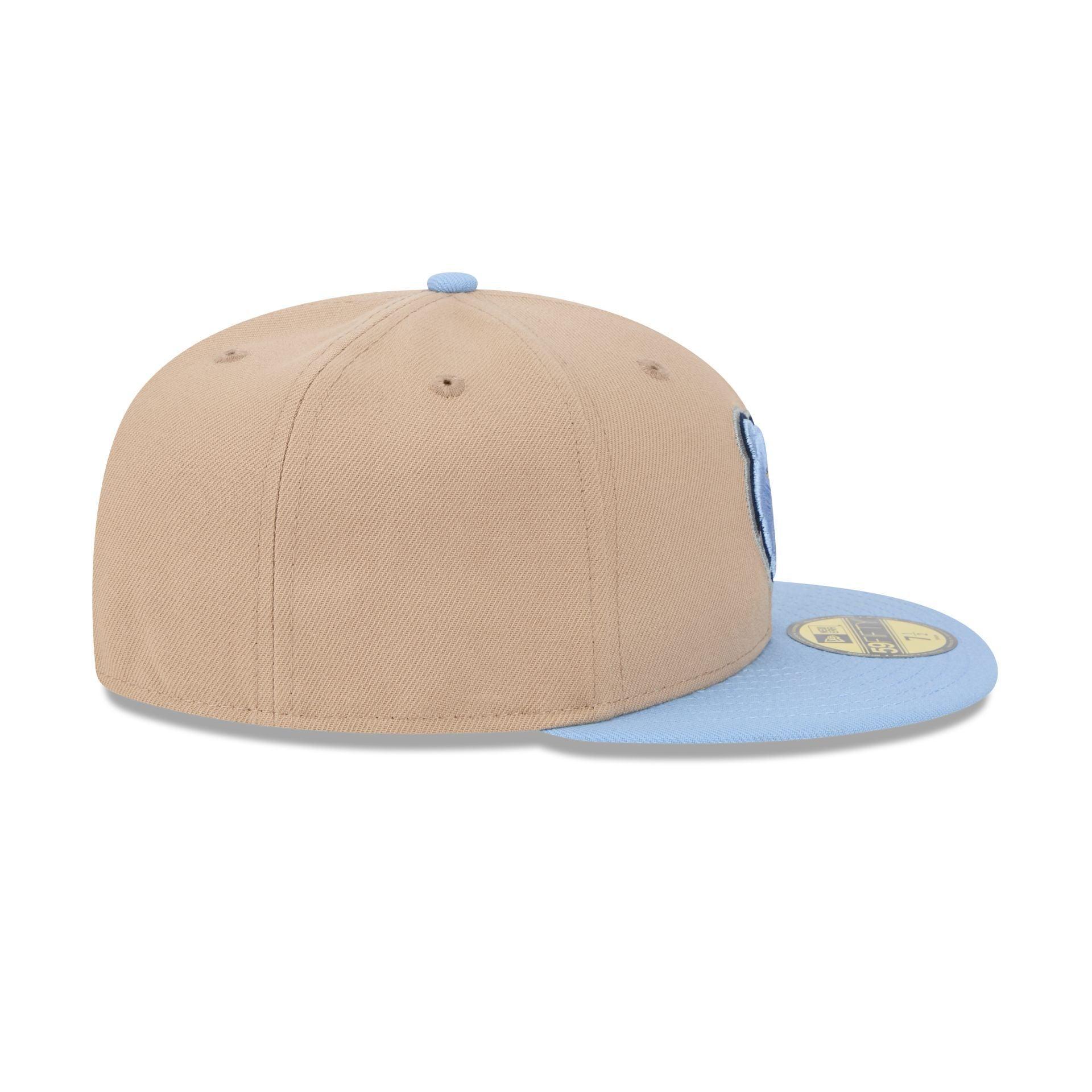 Memphis Grizzlies Camel 59FIFTY Fitted Hat Male Product Image