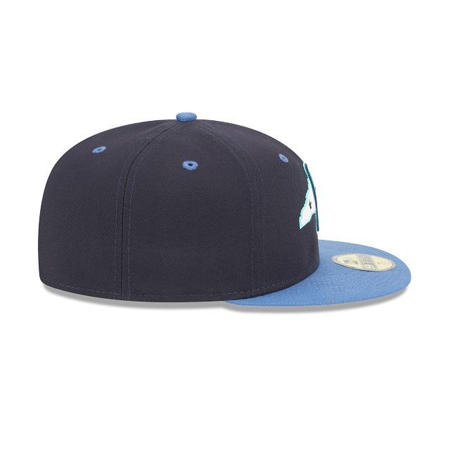 Asheville Tourists Theme Night Alt 59FIFTY Fitted Hat Male Product Image