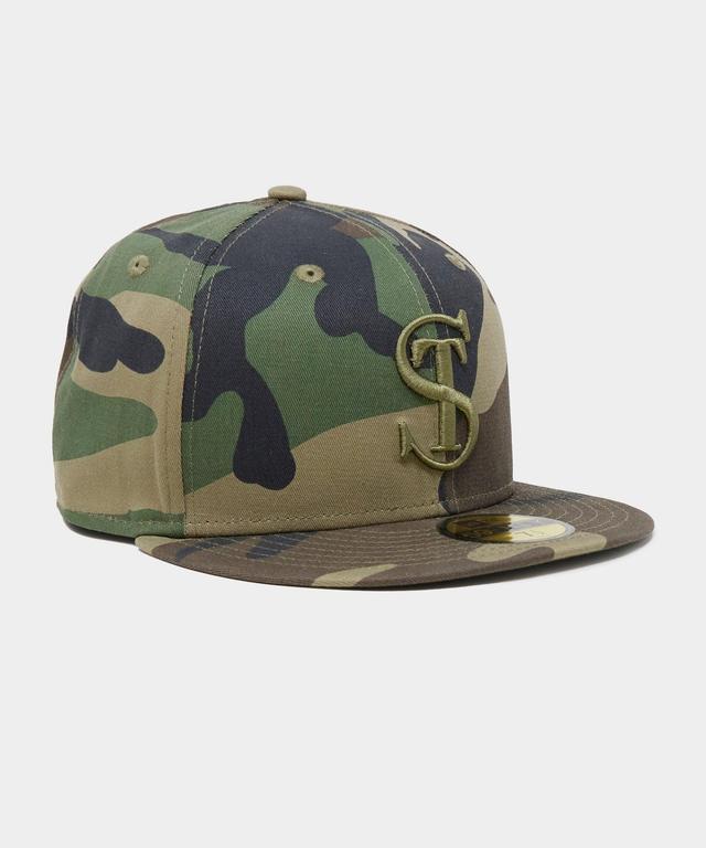 Todd Snyder x New Era Logo Cap in Woodland Camo Product Image