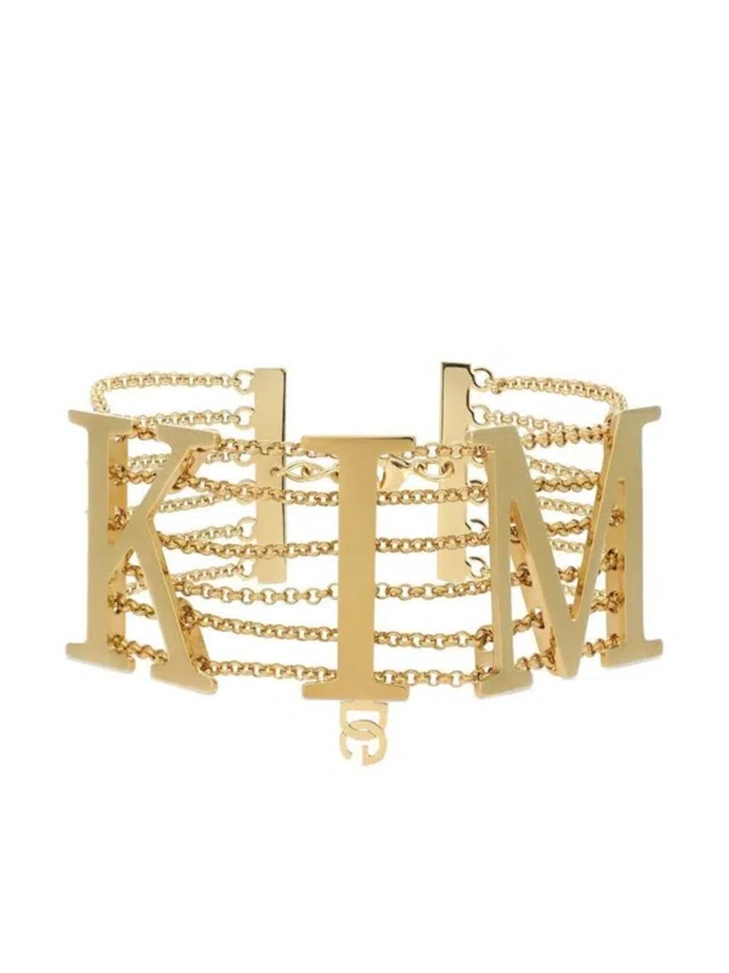 Kim Choker Necklace In Oro Product Image