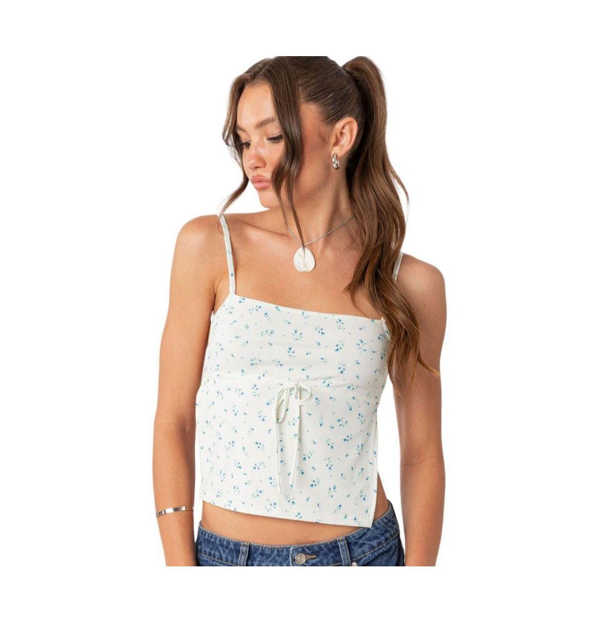 EDIKTED Marli Floral Open Back Tank product image