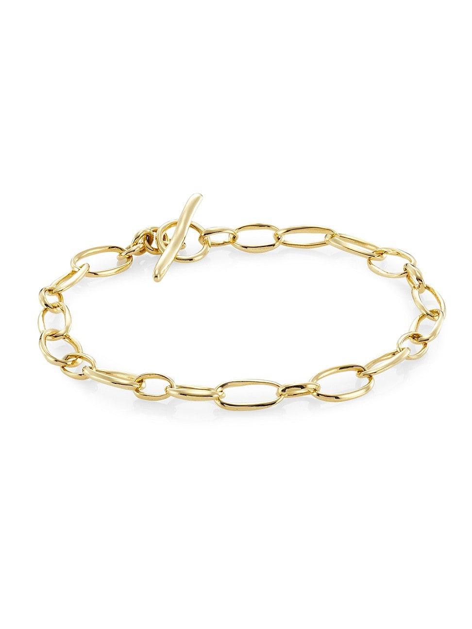 Small Scultura Link Bracelet in 18K Gold Product Image