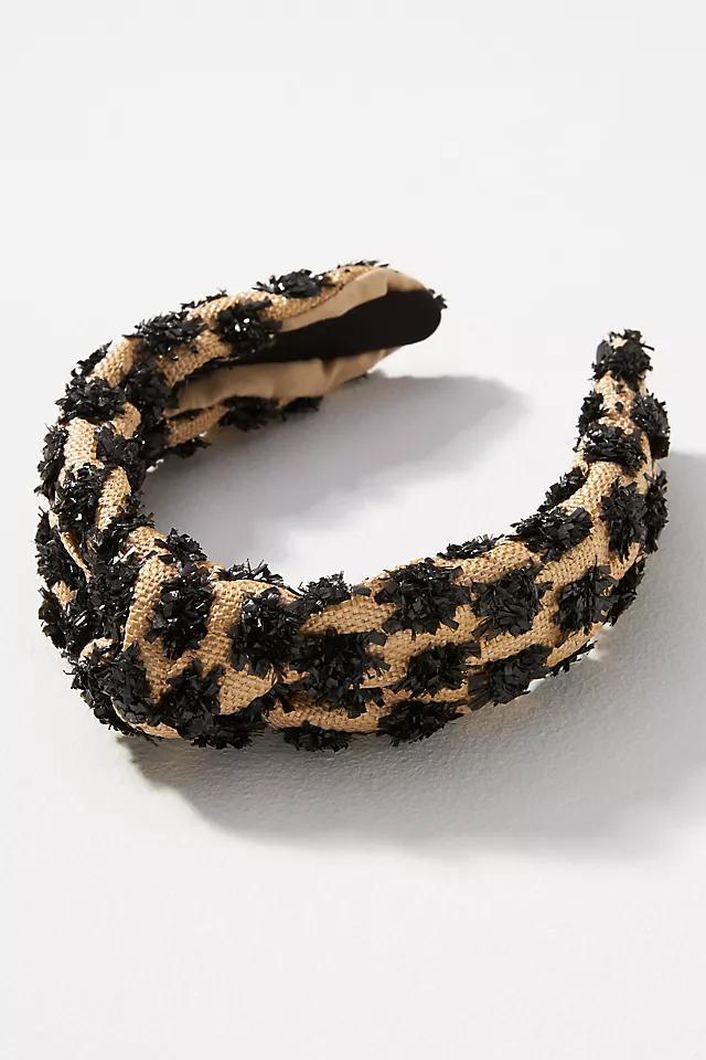 Everly Raffia Knot Headband Product Image