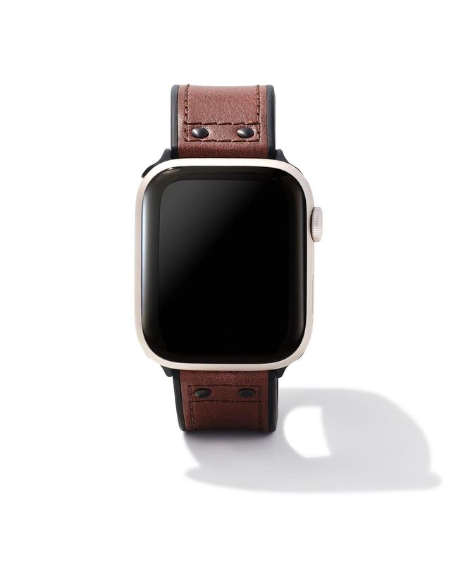 Cade Leather Watch Band in Cognac Product Image