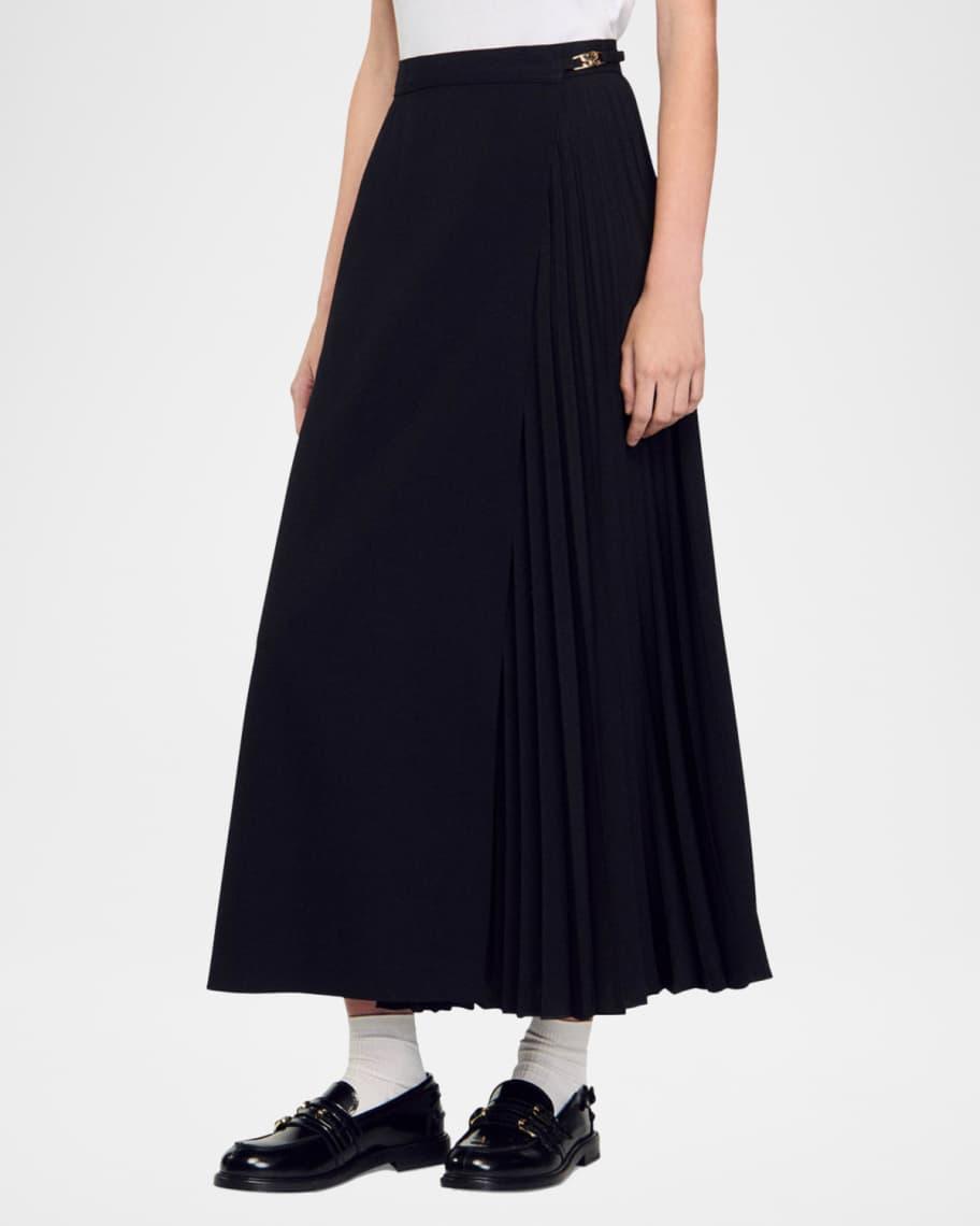 Souvenir Pleated Midi Skirt Product Image