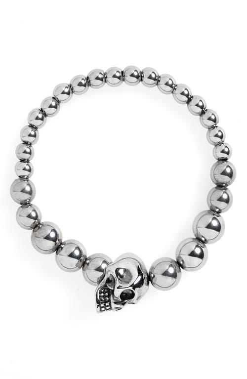 Mens Skull Ball Bracelet Product Image