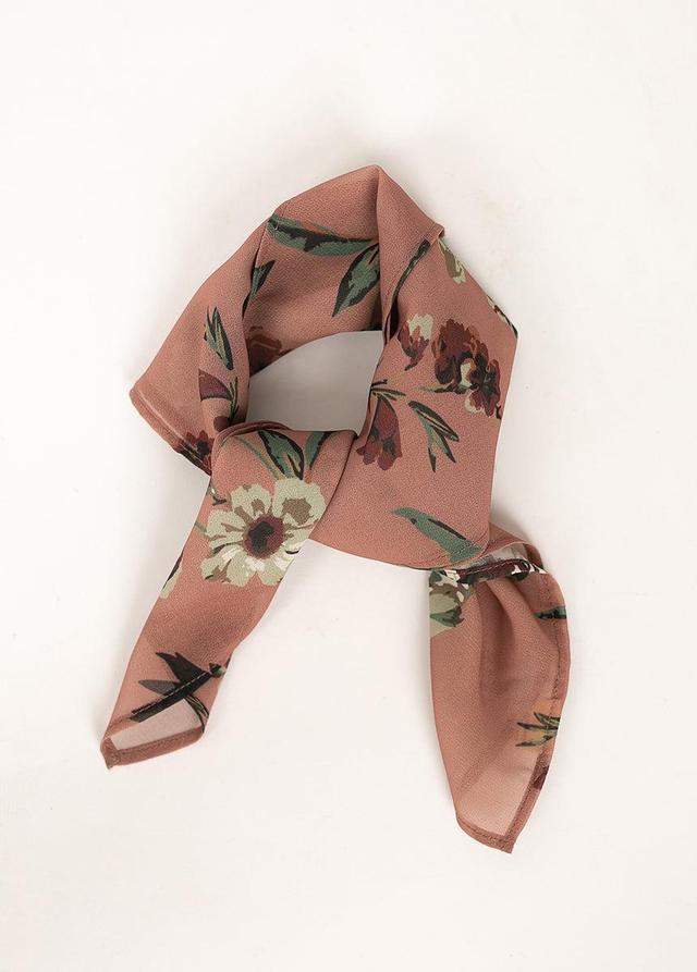 Chelsea Hair Scarf in Pink Floral Product Image