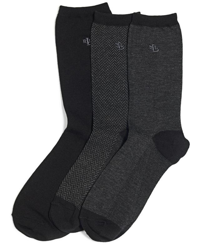 Lauren Ralph Lauren Womens Tweed Cotton Trouser 3 Pack Socks Product Image