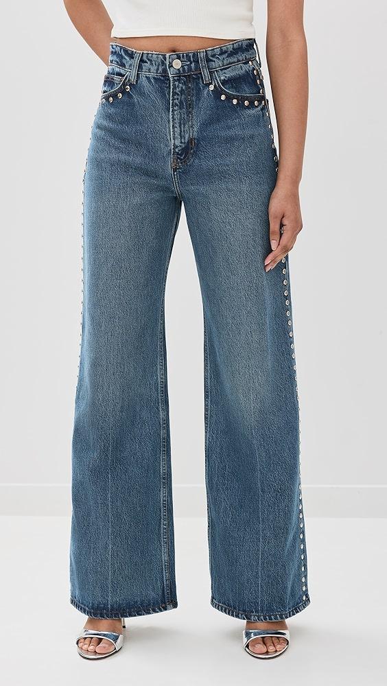 Reformation Cary High Rise Slouchy Wide Leg Jeans | Shopbop Product Image