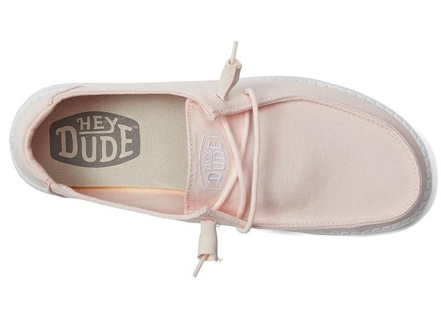 HEYDUDE Womens HEYDUDE Wendy Slub - Womens Shoes Pink Product Image