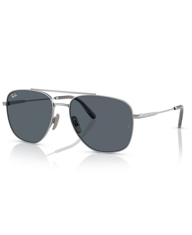 Ray-Ban Unisex Sunglasses, William Titanium RB8097 Product Image