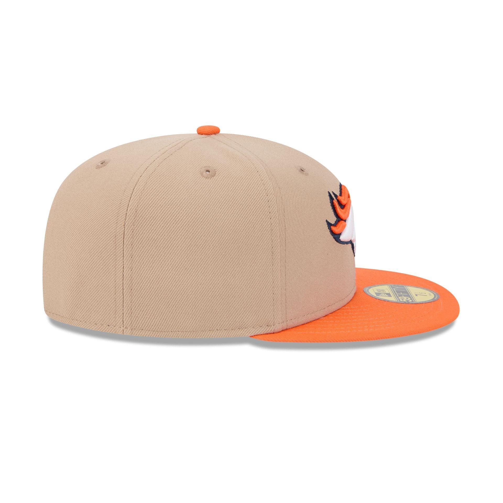 Denver Broncos Camel 59FIFTY Fitted Hat Male Product Image