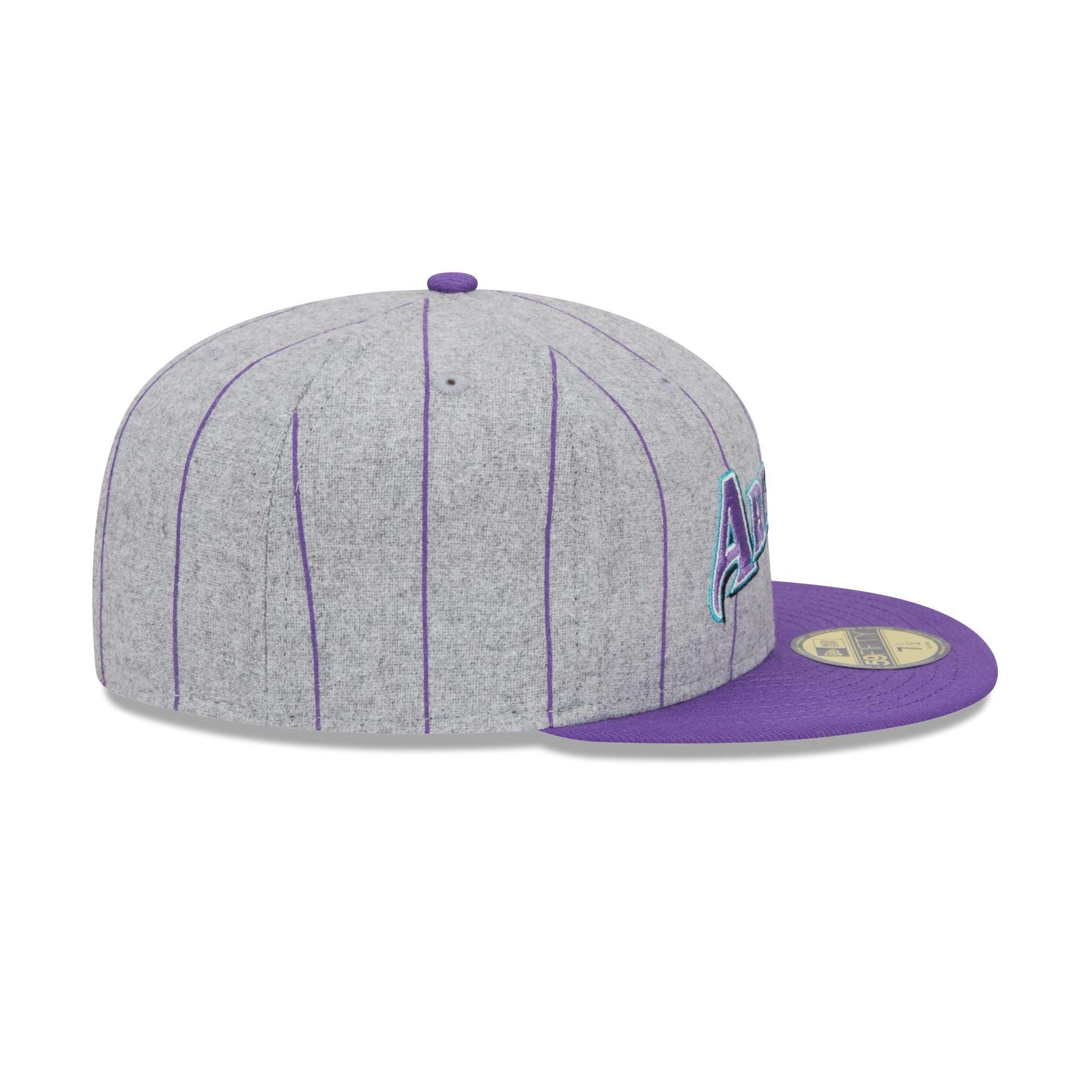 Arizona Diamondbacks Heather Pinstripe 59FIFTY Fitted Hat Male Product Image