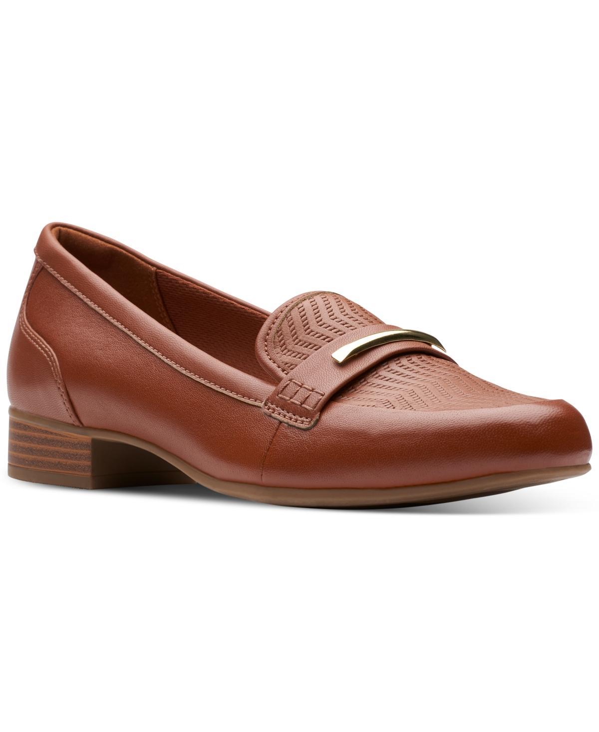 Clarks Womens Juliet Aster Slip On Loafer Flats Product Image