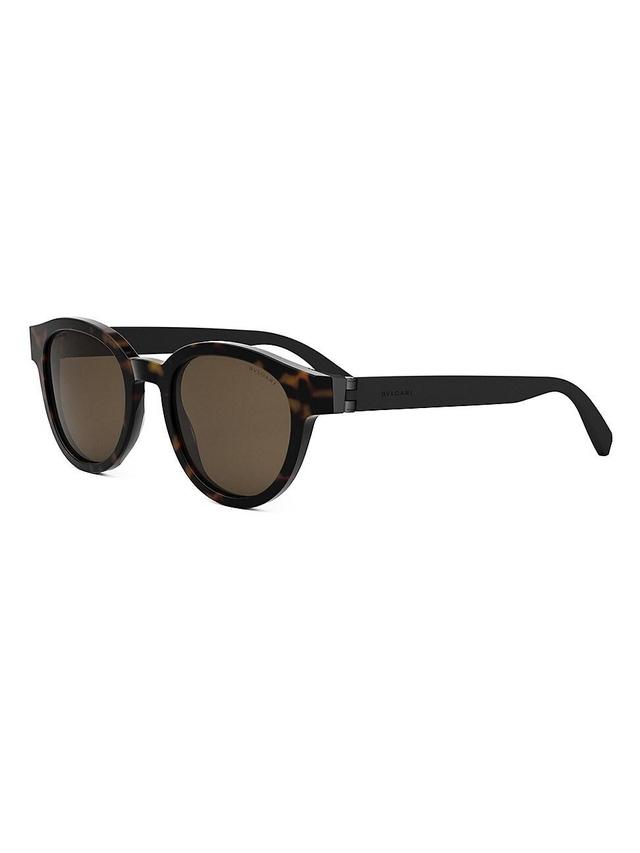 Mens Aluminium 51MM Round Sunglasses Product Image