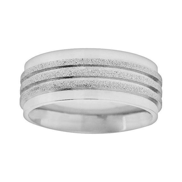 Stainless Steel Band - Men, Mens Grey Product Image