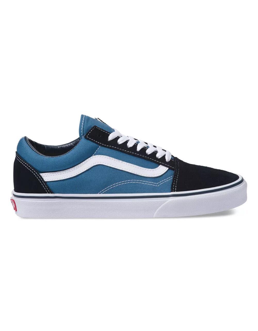 VANS Old Skool Navy & White Shoes Product Image