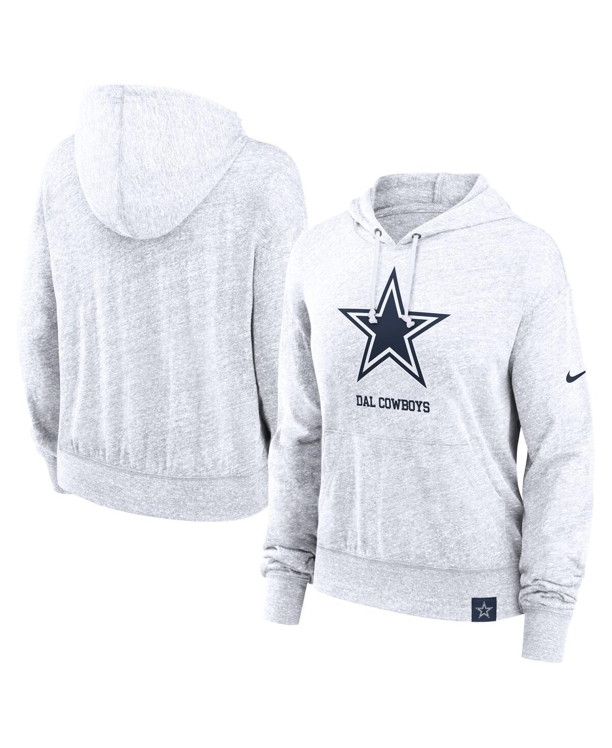 Dallas Cowboys Gym Vintage Nike Women's NFL Pullover Hoodie Product Image