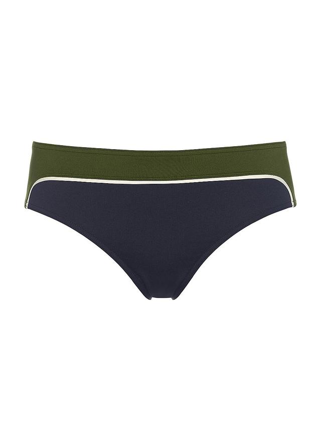 Womens Match Colorblocked Bikini Bottoms Product Image