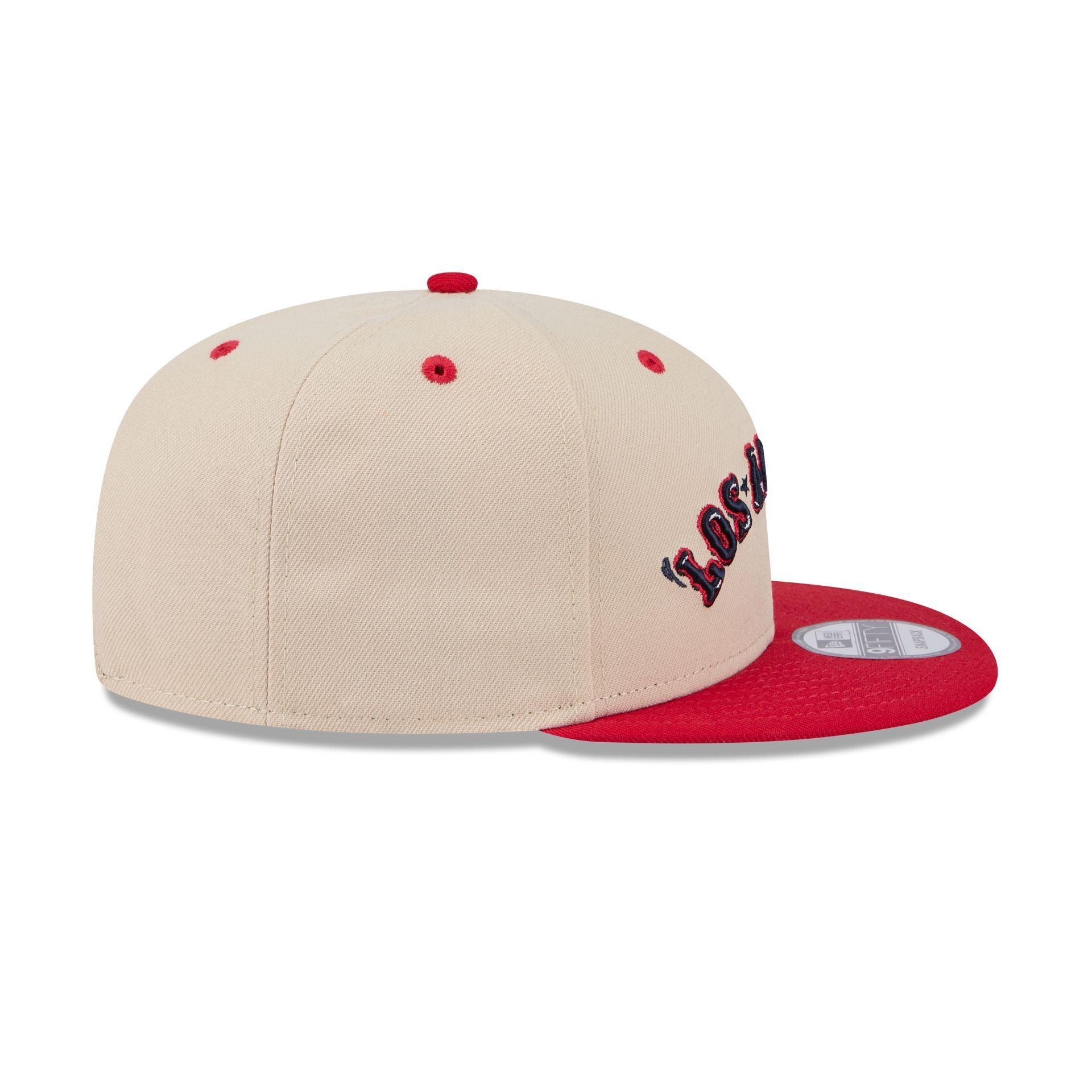 Los Angeles Angels Team Art 9FIFTY Snapback Hat Male Product Image